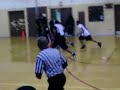 Weak nigga get dunked on at gym