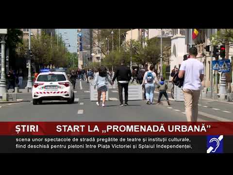 Promenadă urbană, în Capitală
