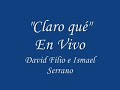 David Filio - Claro qué David Filio - Claro qué
