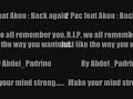 tupac  feat akon   back again remix  2007  