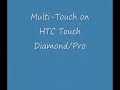 Multi-Touch on the HTC Touch Diamond!