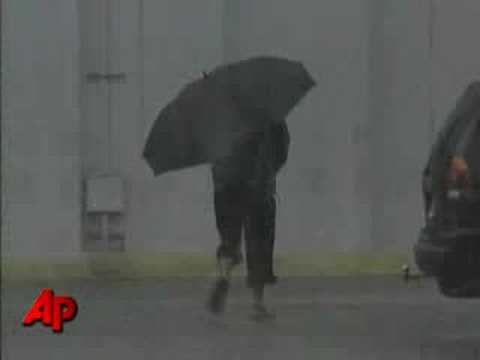 Raw Video: Hurricane Gustav Roars Over Haiti