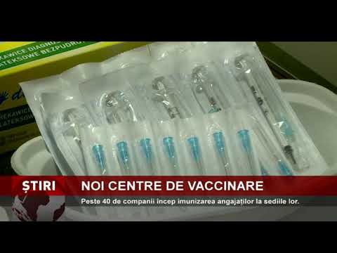 Noi oportunități de vaccinare, începând de astăzi