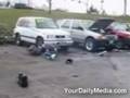 Air bag explosion