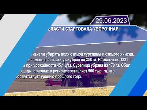 Новостная лента Телеканала Интекс 29.06.23.