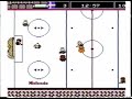 it's russia versus sweden in ice hockey for the nintendo entertainment system. this was definately a close match with an unexpected victory.