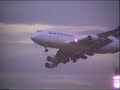 Air France 747 Touchdown at Hong Kong International