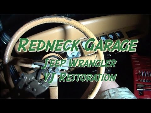 how to remove yj steering wheel