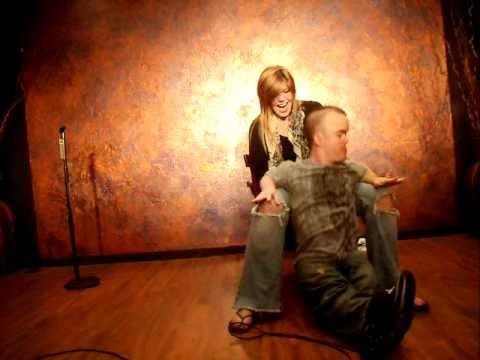 Brad Williams the midget comedian gives a lap dance