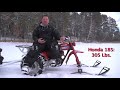 Dave Koonce from Prairie Du Chien, WI shares his modified, light weight ATV, known as the Ski-Wheeler or 