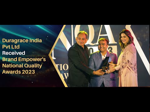 Duragrace Wins National Quality Awards 2023 for Most Trusted Designer Bathroom Accessories Company