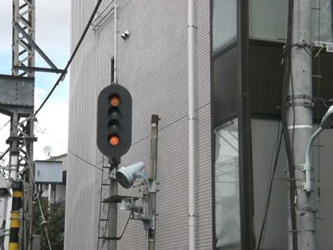 小田急線の信号････注意はしないのか??