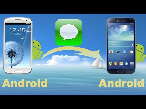 how to sync sms android