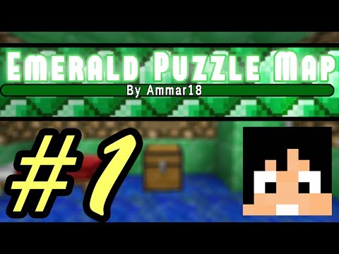 Tackle⁴⁸²⁶ Minecraft Custom Map - Emerald Puzzle #1