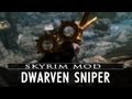 Dwarven Sniper Bow for TES V: Skyrim video 2