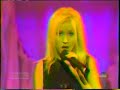 christina aguilera is interviewed and performs on one of the top tv shows on which she has never appeared since.