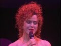 bernadette peters sings move on (sunday in the park with george/stephen sondheim) at her concert in royal festival hall london.