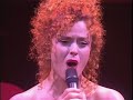 bernadette peters sings move on (sunday in the park with george/stephen sondheim) at her concert in royal festival hall london.