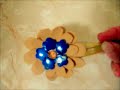 como hacer flores de cuero como hacer flores de cuero