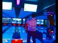 Pete bowling...