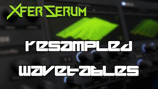 25 FREE RESAMPLED WAVETABLES