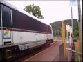 CFL Trein in Drauffelt, Luxemburg