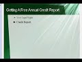Free Annual Credit Report
