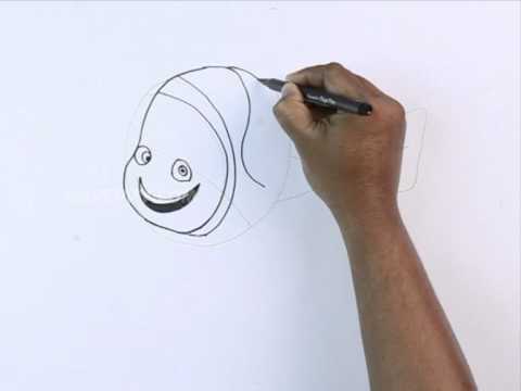 how to draw nemo