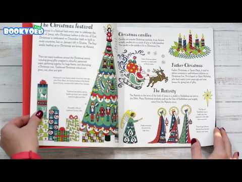 Відео огляд Christmas patterns to colour [Usborne]