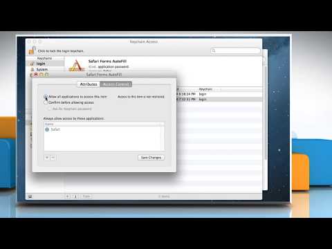 how to keychain access mac