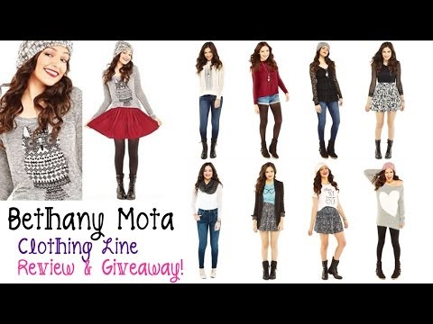 Bethany Mota Clothing Line (for Aeropostale) Review & Giveaway!!