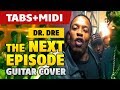 Dr. Dre ft. Snoop Dogg - The Next Episode (Acoustic Guitar Solo with Tabs)