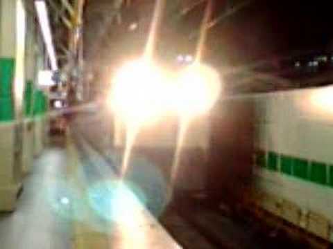 寝台急行銀河～大阪駅入線