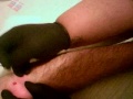 popping a soft ball size cyst