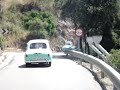 Goggomobil Limousine T 350 driving in the mountains Goggomobil Limousine T 350 driving in the mountains