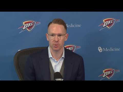 Watch: Sam Presti’s End-of-Season Press Conference Watch: Sam Presti’s End-of-Season Press Conference