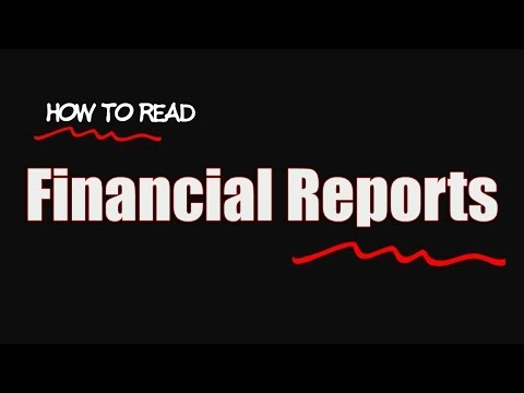 how to read financial statements
