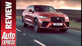Jaguar F-Pace SVR 2021 first drive review: supercharged V8 brute gets an even smarter suit by Auto Express