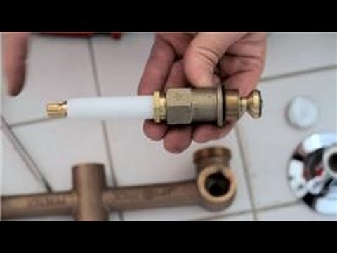 how to fix a shower knob leak