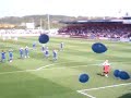 Stevenage V Exeter City - Pre match balloons!