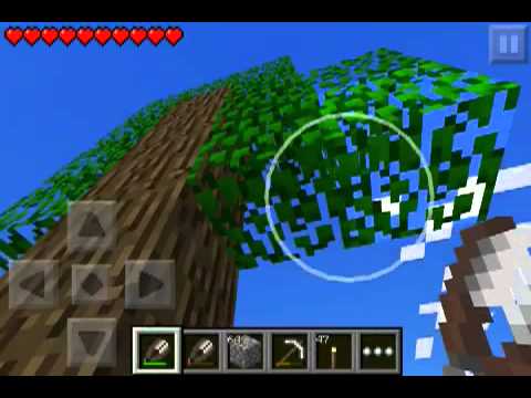 how to collect leaves minecraft