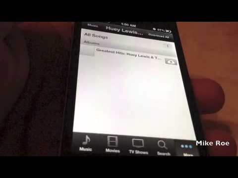 how to turn icloud music off