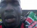 Safari Sevens 2008 - Kenyan Rugby Player Celebrates