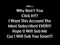 Hi! Welcome To My Account! Sub Me! Hi! Welcome To My Account! Sub Me!