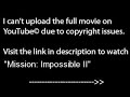Mission: Impossible II, PART 1 /9,full film/movie online part1