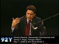 Fareed Zakaria with James F. Hoge, Jr. at 92nd Street Y