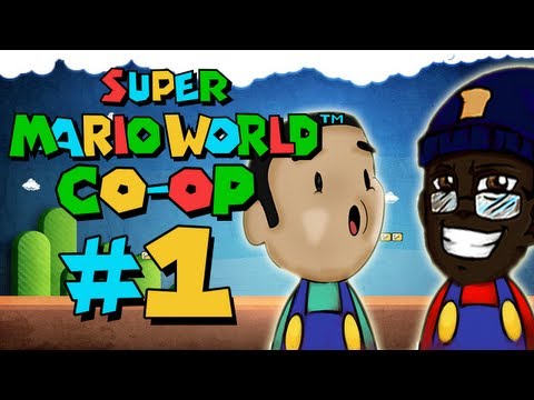 Super Mario World Co-op: Luigi Be Slippin' - Episode 1