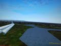 Passenger View- Landing in spokane