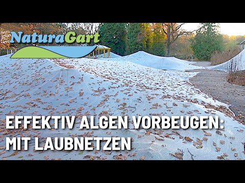 NaturaGart Laubschutz - Teich im Herbst