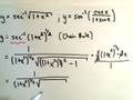 Inverse Trigonometric Functions - Derivatives - Example 2